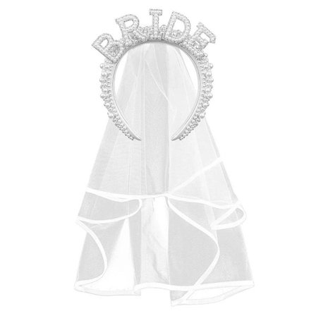 Pärl Hårband Brudkrona 1 1 1