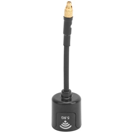 5.8Ghz MMCX 2.8dbi RHCP Högförstärkningsantenn för FPV Racing Drone RC Delar Svart Rak