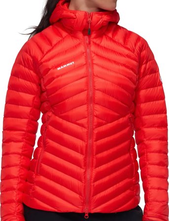 Mammut Broad Peak In Hooded Jacket Women - Red - S