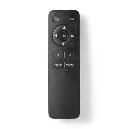 Nedis Kaukosäädin | Sopii laitteeseen: TVCM5830BK / TVSM5830BK / TVSM5831BK / TVSM5840BK / TVSM5850BK / TVWM5850BK / TVWM5860BK / TVWM5880BK | Kiinteä