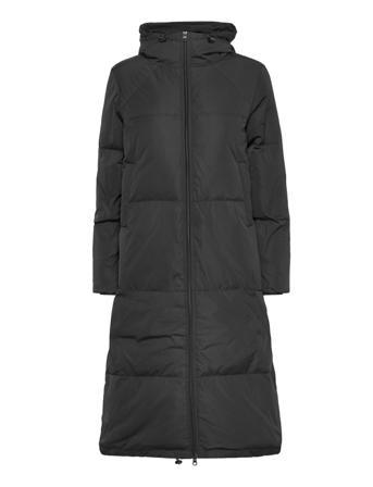 Slmylo Coat Foret Jakke Sort Soaked In Luxury