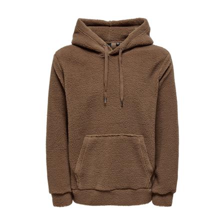 Only & Sons, Hoodies Bruin, Heren, Maat:M