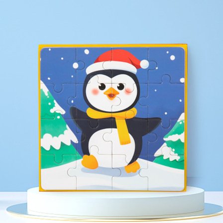 Magneettinen palapeli lapsille – varhaiskasvatuksellinen peli 3–6-vuotiaille**【Paketti 6】