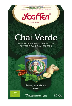 Yogi Tea Tè Speziato Chai Verde 17 Bustine