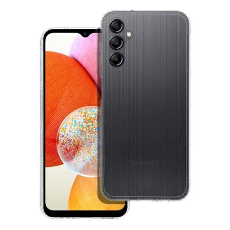 FORCELL F-PROTECT Langtidsholdbart tyndt etui til SAMSUNG A14 4G/A14 5G gennemsigtig