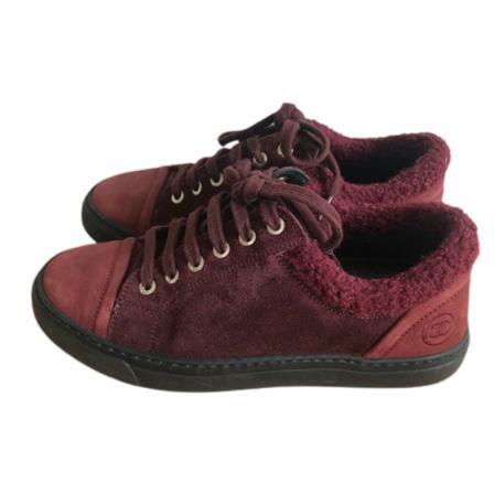 Chanel Vintage - Vintage Skor - Röd - Dam - Storlek: 36 Eu, Dam, Storlek: 36 EU