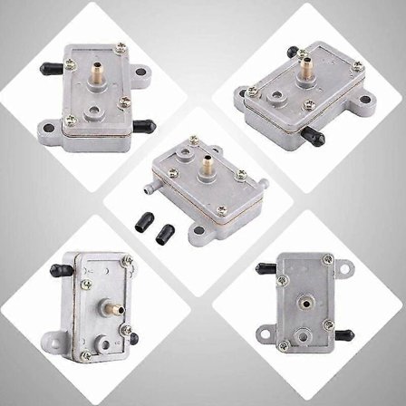 Bensin pump, rektangulär ersättningsbränslepump med enkel utgång