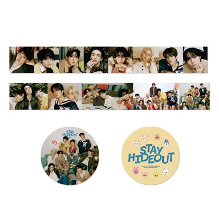 StrayKids Fanmøde Washi Tape GIDLE Nyt Album Sang Yuqi Support Notesbog Sticker