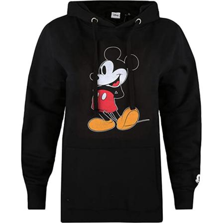 Disney Mickey Mouse Hoodie Dam/dam L Svart