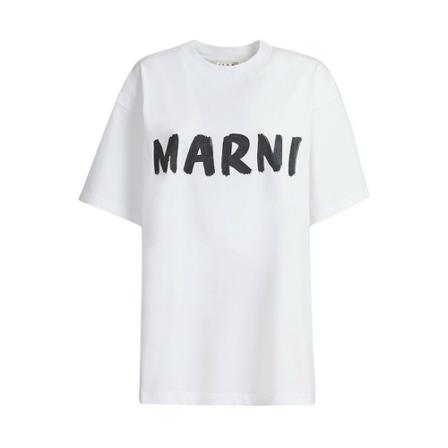 Marni, T-Shirts Wit, Dames, Maat:L