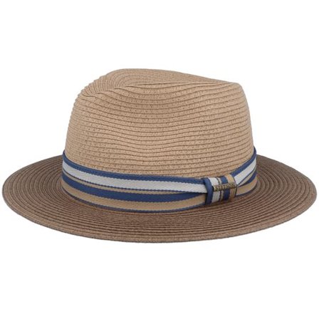 Stetson - Beige straw Hatt - Traveller Toyo Khaki Straw Hat @ Hatstore
