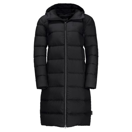 Jack Wolfskin Women's Crystal Palace Coat Women down-lined parkas Black L