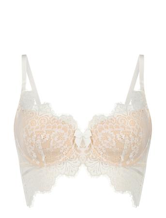 Marilee Pd Ll Lingerie Bras & Tops Push Up Bras White Hunkemöller