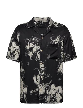 Zion Ss Shirt Kortärmad Skjorta Multi/mönstrad AllSaints