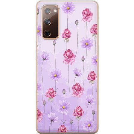 Yhteensopiva Puhelinkuori Samsung Galaxy S20 FE Petal Reverie Lilac Mist