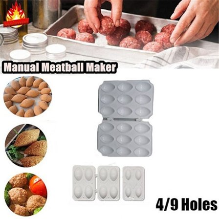Manuaalinen Kibbeh Express Meatball Maker Meatloaf Press mold