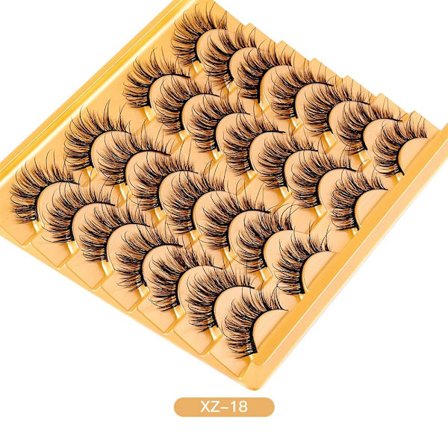 14 Par Lösögonfransar Mink Fransar XZ18 XZ18