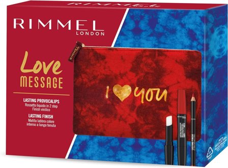 Rimmel Cofanetto Love Message Provocalips Rossetto Liquido +