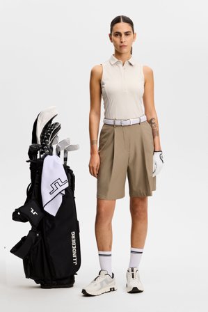 J.Lindeberg - Dena Sleeveless Polo - Golf - Grey - Women - XS