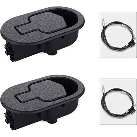 2-pak Udskiftningsdele til lænestol, holdbart udløserhåndtag til lænestol - 120 mm