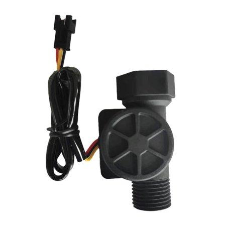 DN15 1-30L/min Vandstrømssensor G1/2 4-punkts Flowmåler Tæller Vandkontrolkontakt til vanding kemisk industri