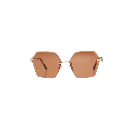 Philipp Plein ‘Beverly’ sungles , Bruin , Dames , Maat: ONE Size Zonnebrillen