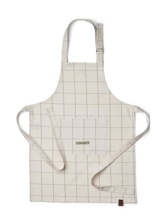 Check Kids Apron Home Meal Time Baking & Cooking Aprons Valkoinen Humdakin