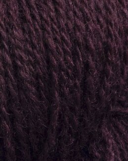 Garn Svensk ull 2 tr 100g Plommonlila