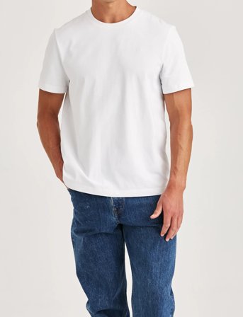 Morris Blake Tee - White - XL