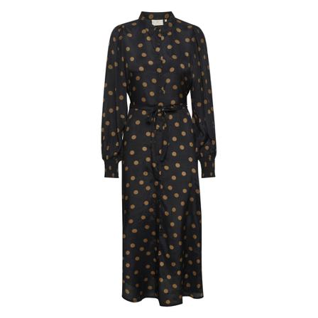 Kaffe Florina Shirt Kjole Sort, Dame