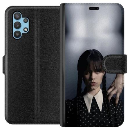 Samsung Galaxy A32 5g Plånboksfodral Wednesday Addams