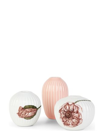Kähler | Hammershøi Poppy Vase Miniature M. Deko 3 Stk. | ONE SIZE