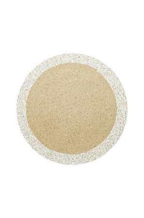 Hanah Home - Hall Matta-Paten - Beige - Slätvävda mattor - 150 - Från Homeroom