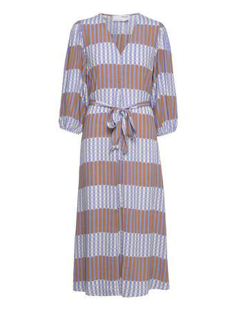 Slfkanny-Helina 2/4 Midi Dress Ex Patterned Selected Femme