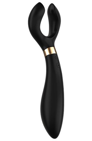 Kjøp Satisfyer Endless Fun Multi-Use Vibrator Black - Parvibrator | God pris