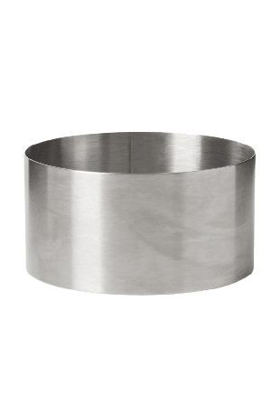 Åhléns Home Mousseform BISTRO 9 cm Bakredskap Silver ONESIZE