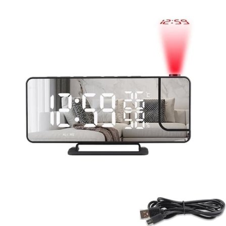 Alarmklocka / Väckarklocka - Klocka med projektor