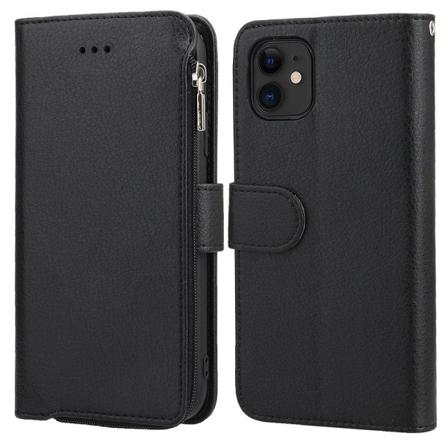 Stilrent Praktiskt Plånboksfodral - iPhone 11 Svart