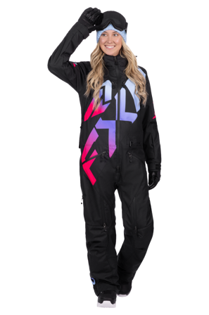 FXR Cold Cross CX F.A.S.T Isolerad Dam Monosuit 26 Svart/Skymning 4