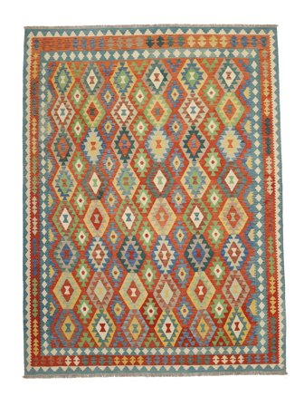 Tapis Kilim Afghan Old Style 255X332 Grand (Laine, Afghanistan)