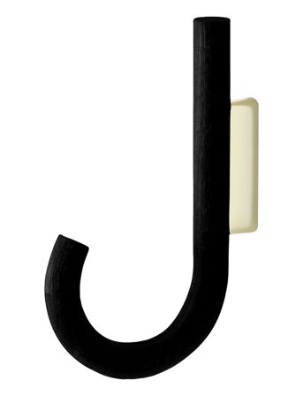 Gejst Hook Hanger - Black - H:19CM