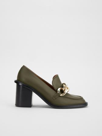 ATP Atelier Osimo Turtle Heeled loafers Size: 37