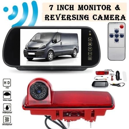 7" Monitor + Backkamera För Renault Traffic Vivaro Custom