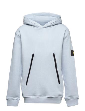 Zip Pocket Lb Oth Hoodie Hoodie Blå Lyle & Scott Junior