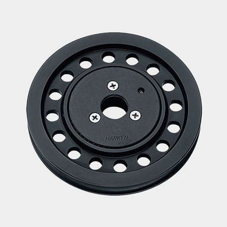 Trisse Harken Narrow Sheave, Ø127 mm x Ø19.1 mm x 19 mm, passer reb Ø8 - 12 mm