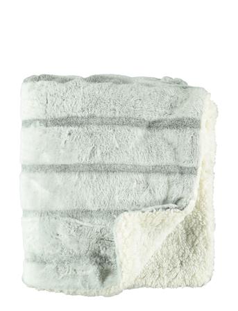 Blanket Roffe Home Textiles Cushions & Blankets Blankets & Throws Grå Noble House