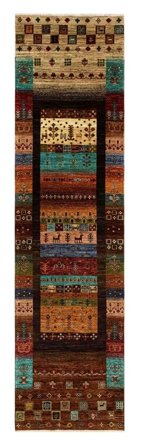 Mały Shabargan Dywan 82X310 Wełna