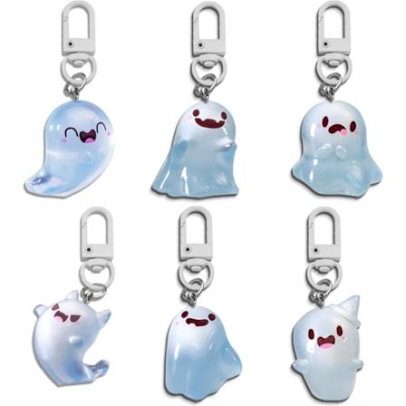 6 kpl Halloween-avaimenper t Naisille Boo-koriin T ytett v ksi H nelle Pelottavia Lahjoja Halloween-koriin T ytett v ksi Halloween Boo