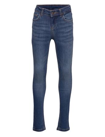 Lpruna Slim Mw Jeans Mb184-Ba Bc Bottoms Jeans Skinny Jeans Blue Little Pieces