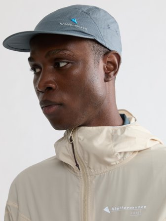 Klättermusen Ansur Five Panel Cap Unisex - Stone Blue - Unisex - One Size